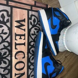 Jordan Black and Blue High-Tops